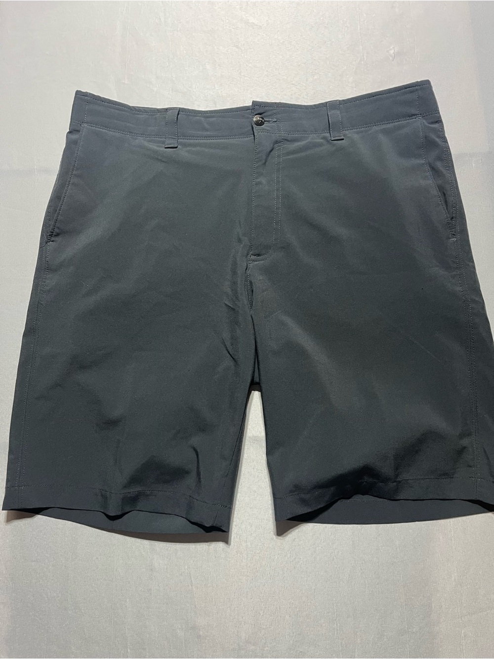 Callaway Men's 36 Waist Casual Performance Golf Flat Front Shorts - Charcoal
